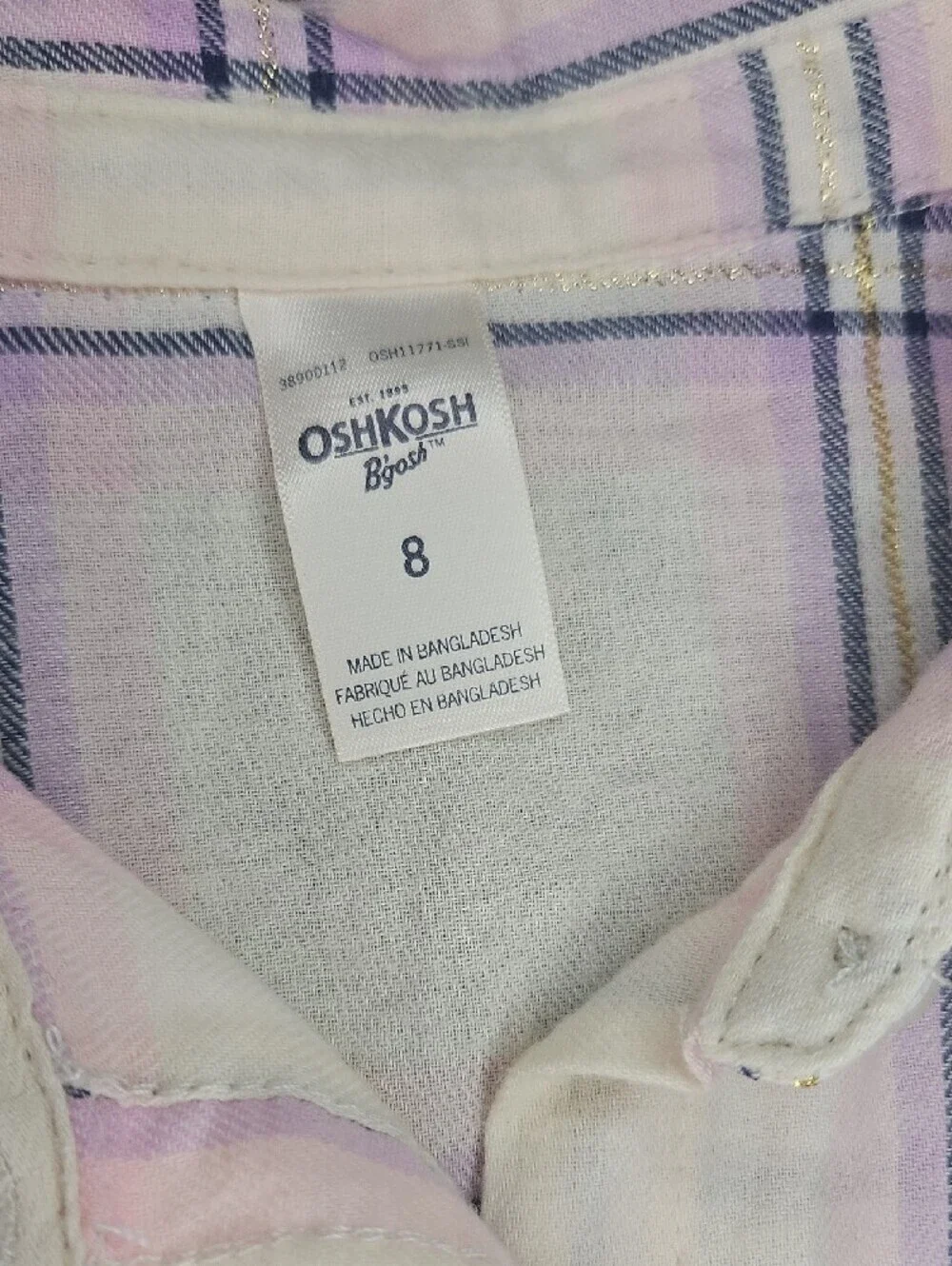 OshKosh Bgosh soft pink